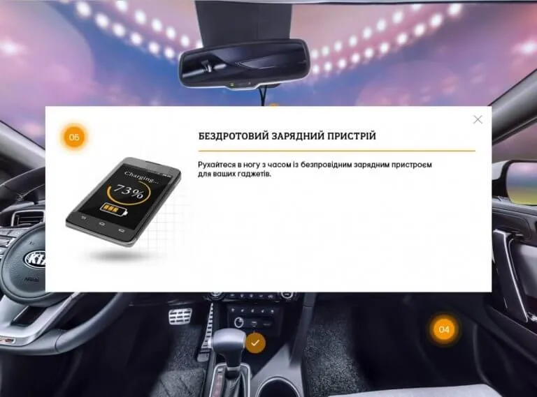 KIA Sportage: панорама салону 360 з підказками квесту