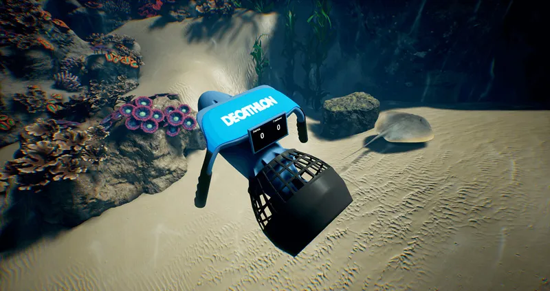 «Снорклінг на австралійському рифі» — VR-гра для Decathlon