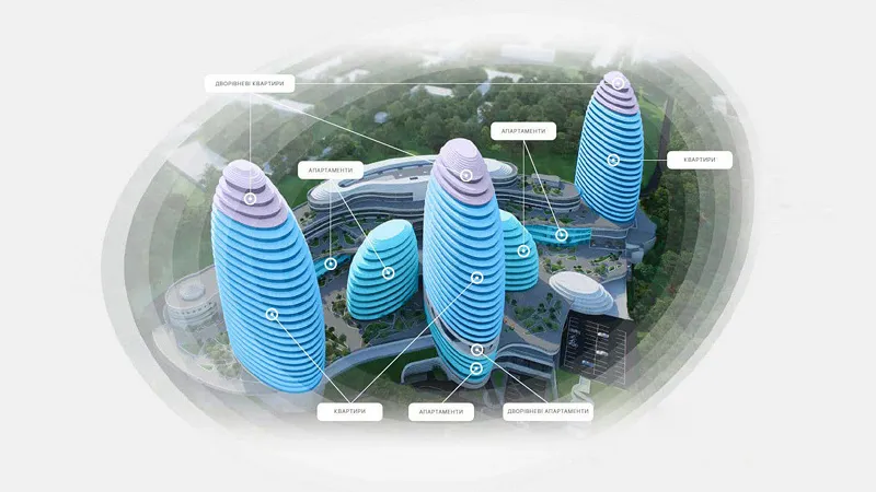 Розробка AR-застосунку для ЖК «INTERGAL CITY»